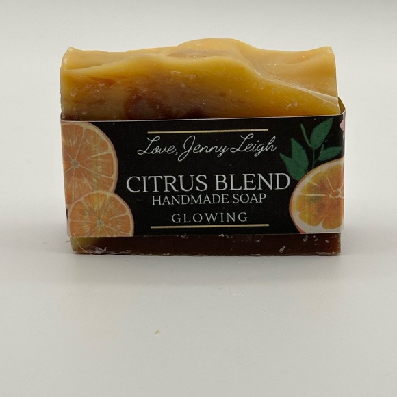 “Love, Jenny Leigh” Citrus Blend Glowing Luxury Artisan Soap - Picture 2 of 5